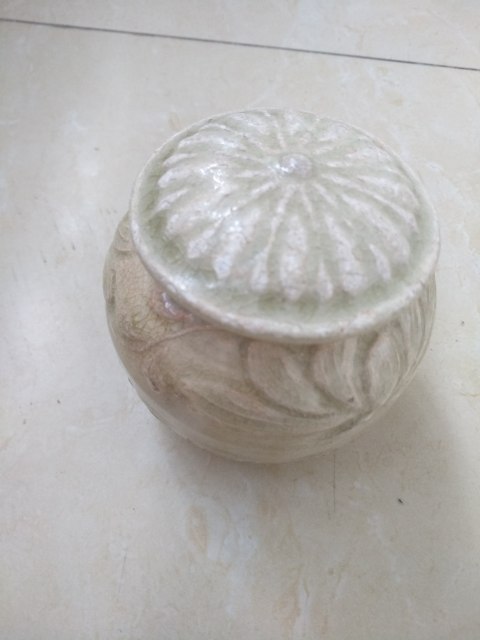 古玩陶瓷平臺保真.南城云市窯印花罐拍賣,當(dāng)前價格2333元