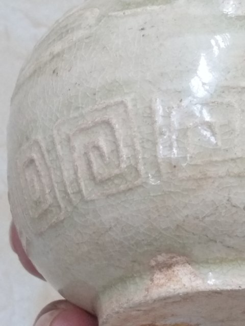 古玩陶瓷平臺保真.南城云市窯印花罐拍賣,當(dāng)前價格2333元