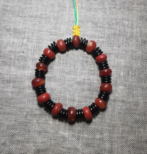 古玩玉器高古瑪瑙手鏈拍賣,當前價格1199元