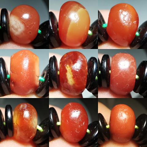 古玩玉器高古瑪瑙手鏈拍賣,當前價格1199元