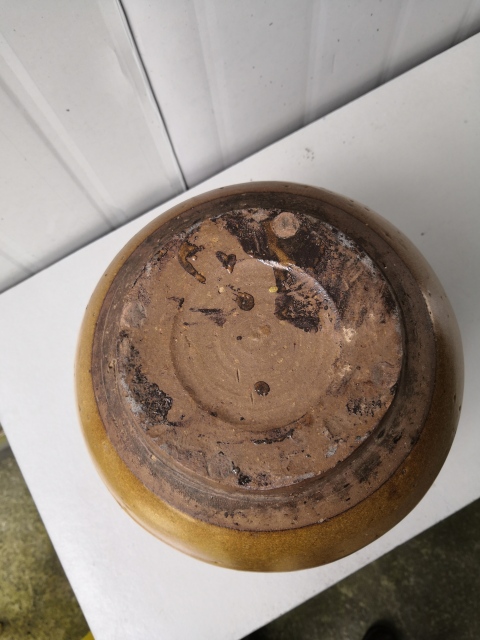 古玩陶瓷早期褐釉四系罐拍賣，當前價格400元