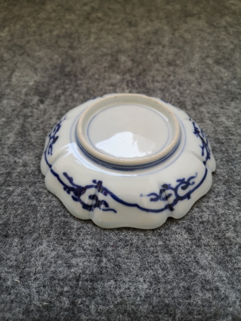 古玩陶瓷青花加彩花口盤拍賣,當(dāng)前價格168元