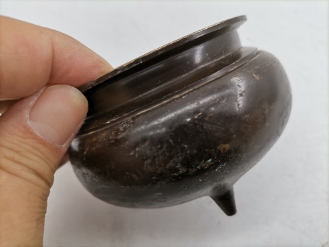 古玩銅器銅香爐拍賣,當(dāng)前價(jià)格1元