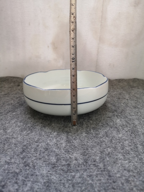 古玩陶瓷山水紋青花碗拍賣，當前價格150元