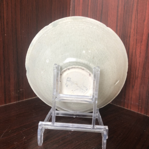 古玩陶瓷景德鎮窯系青白釉刻花碗拍賣,當前價格3500元
