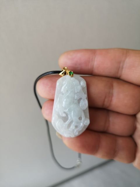 古玩玉器翡翠牌拍賣,當(dāng)前價(jià)格450元