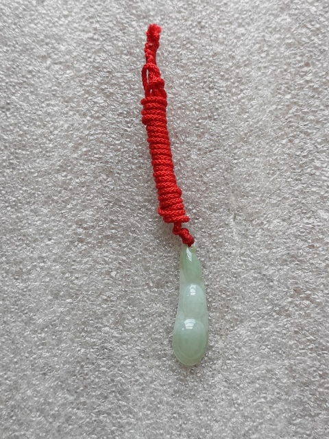 古玩玉器翡翠福豆拍賣,當前價格120元