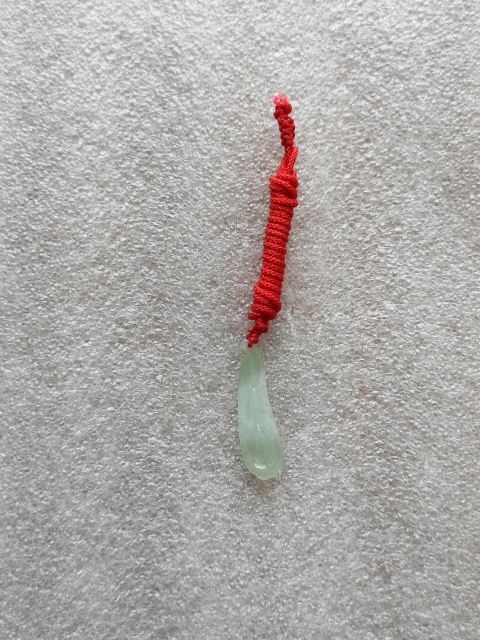 古玩玉器翡翠福豆拍賣,當前價格120元