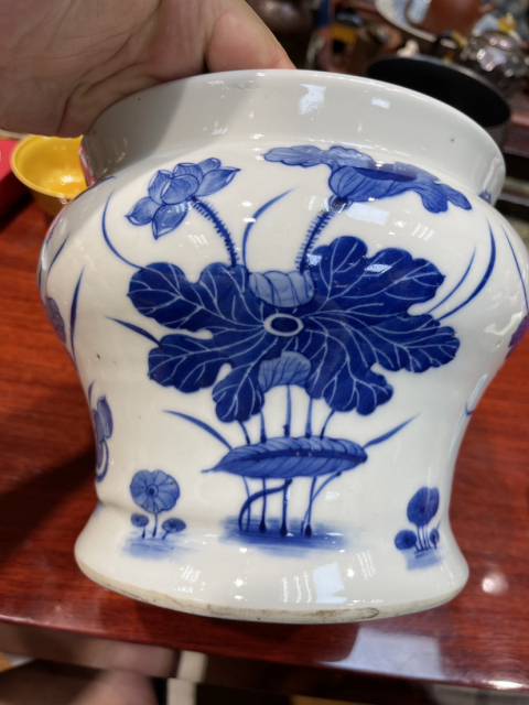 古玩陶瓷清青花廣口尊拍賣,當前價格6800元