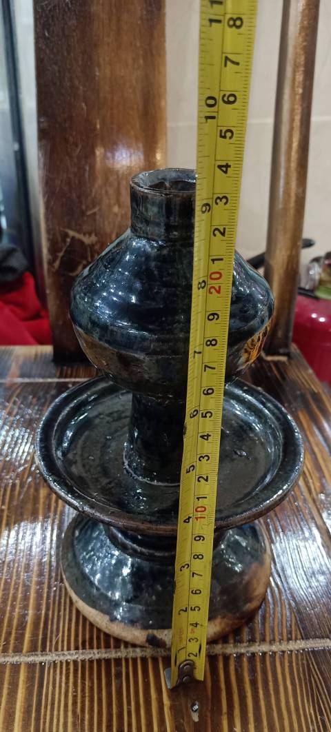 古玩陶瓷放漏明代窯變釉燈拍賣,當(dāng)前價格5088元