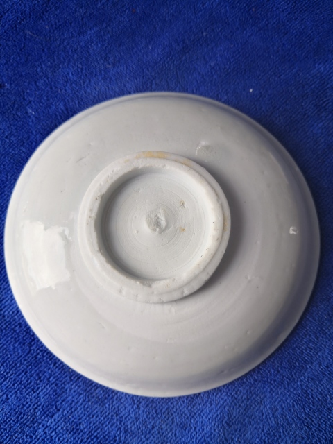 古玩陶瓷折枝花卉紋印花盤拍賣，當前價格2300元