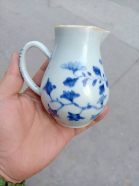 古玩陶瓷清早青花注壺拍賣，當前價格980元