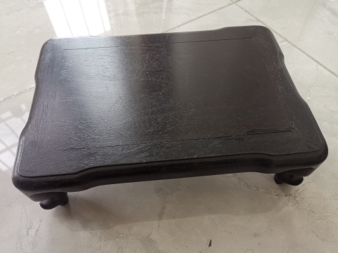 古玩陶瓷紫檀木底座拍賣，當前價格750元