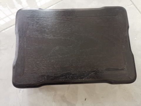 古玩陶瓷紫檀木底座拍賣，當前價格750元