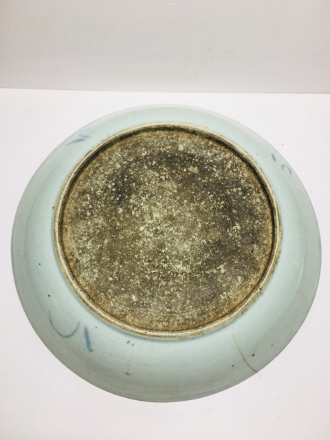 古玩陶瓷（精美細路）青花釉里紅喜上眉梢紋大盤拍賣，當前價格0元