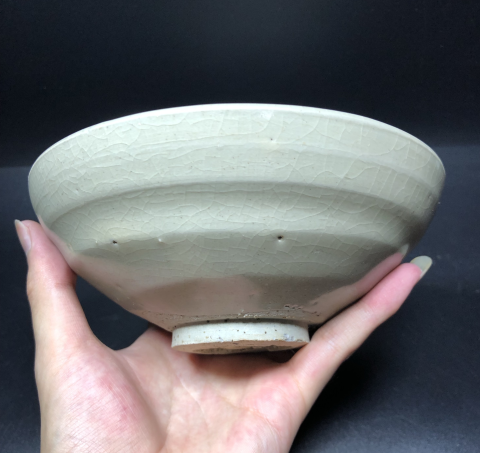 古玩陶瓷宋元青白釉碗拍賣，當前價格1999元