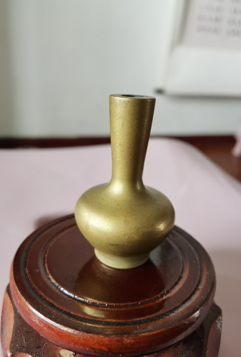古玩銅器銅瓶拍賣，當前價格760元