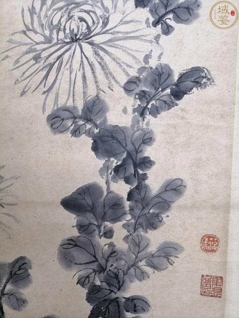 古玩字畫汪士慎 花卉圖拍賣，當前價格580000元