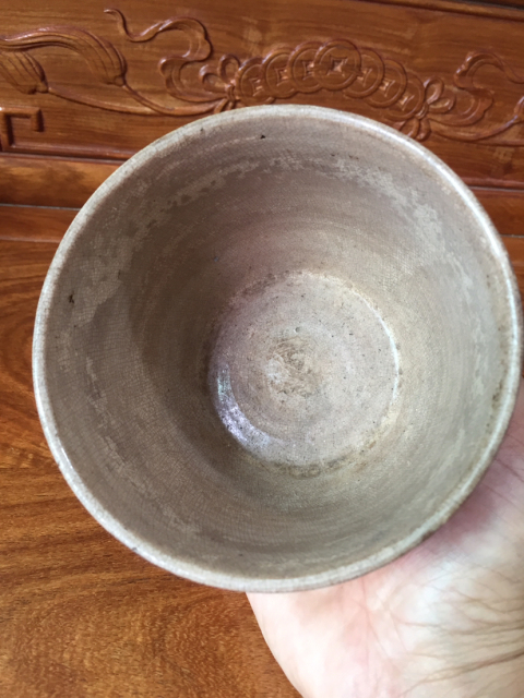 古玩陶瓷哥釉團鶴紋青花缸拍賣，當前價格888元