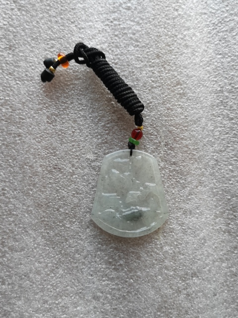 古玩玉器翡翠牌拍賣，當(dāng)前價格450元
