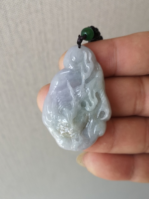 古玩玉器紫羅蘭龍牌拍賣，當前價格220元