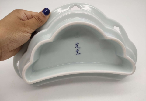 古玩陶瓷青花加彩盤拍賣,當(dāng)前價格298元