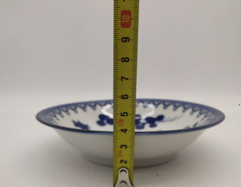 古玩陶瓷嬰戲紋青花盤拍賣，當前價格150元