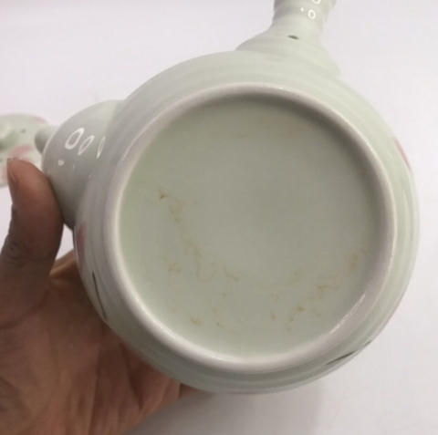 古玩陶瓷花卉紋壺拍賣，當前價格260元