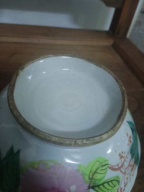 古玩陶瓷花卉紋彩繪碗拍賣,當前價格588元