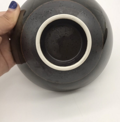 古玩陶瓷黑釉碗拍賣，當前價格135元