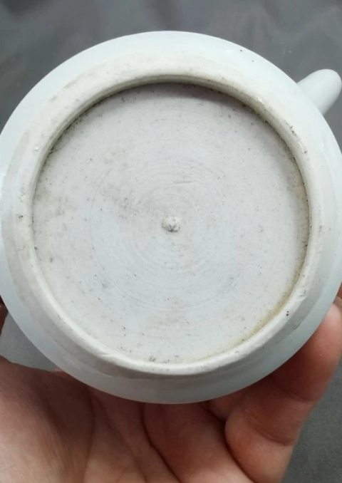 古玩陶瓷清晚期青花壺拍賣，當前價格1000元
