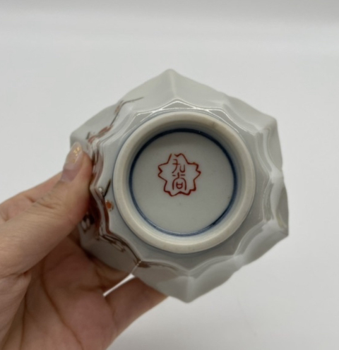 古玩陶瓷梅紋花口杯拍賣,當前價格198元