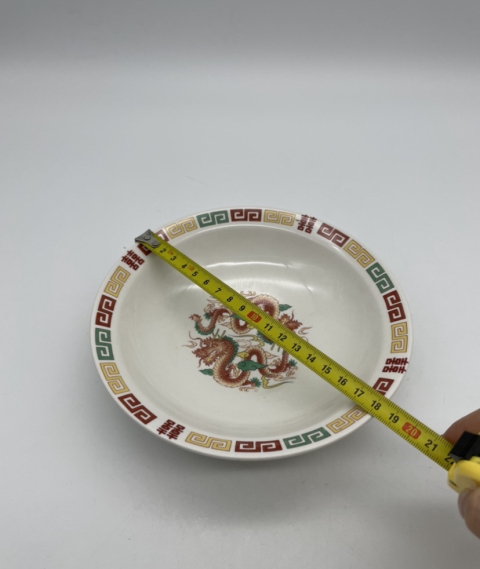 古玩陶瓷龍紋彩瓷碗拍賣，當前價格168元