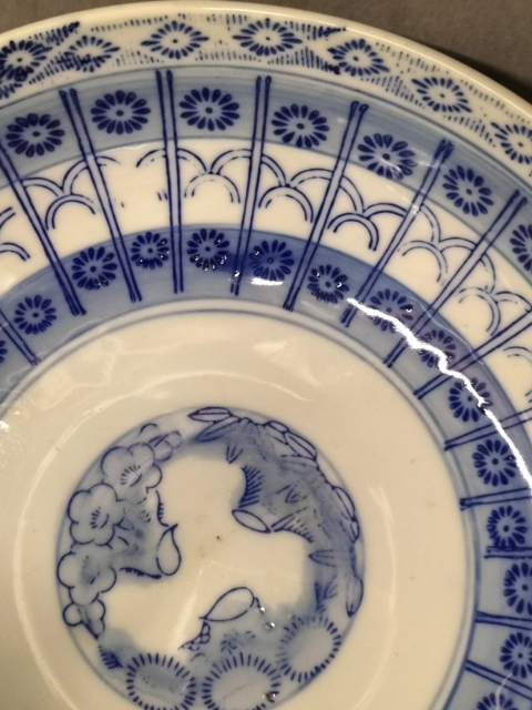 古玩陶瓷清末民初青花碗拍賣，當前價格999元