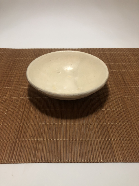 古玩陶瓷磁州窯白釉盞拍賣，當前價格580元