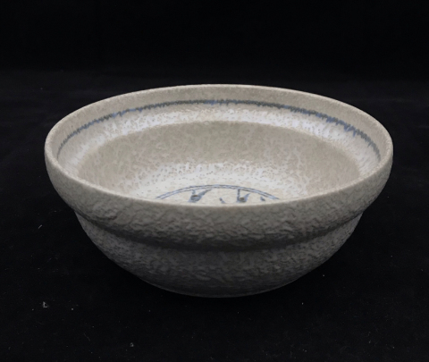 古玩陶瓷竹紋青花碗拍賣,當前價格120元