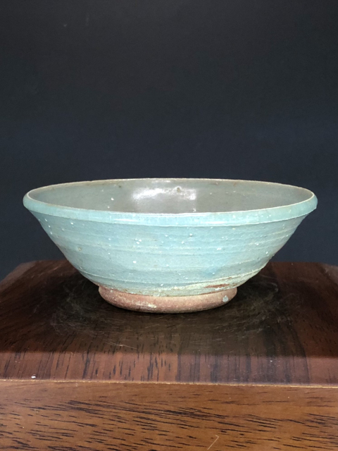 古玩陶瓷元代龍泉窯青瓷盞拍賣,當前價格550元