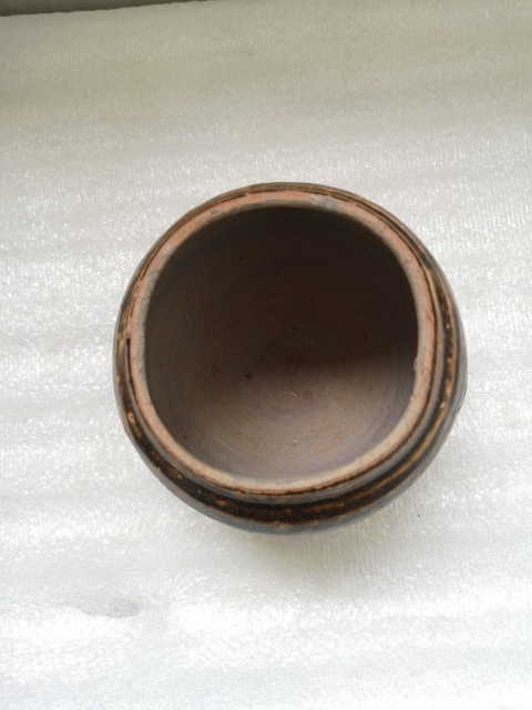 古玩陶瓷福建窯口醬釉罐拍賣,當前價格450元
