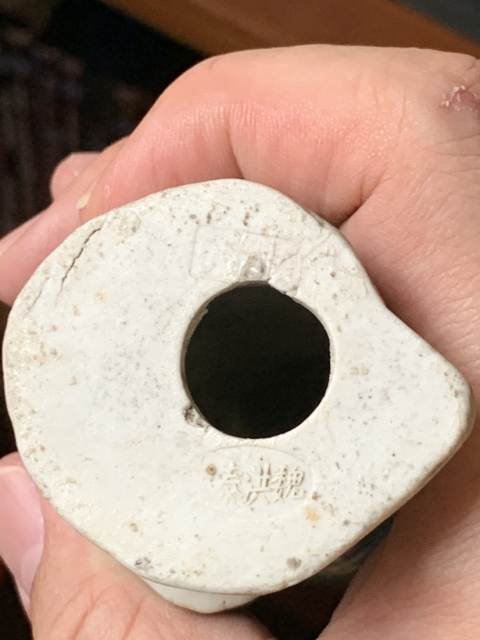 古玩陶瓷魏洪泰款素三彩仕女塑像拍賣，當前價格3600元