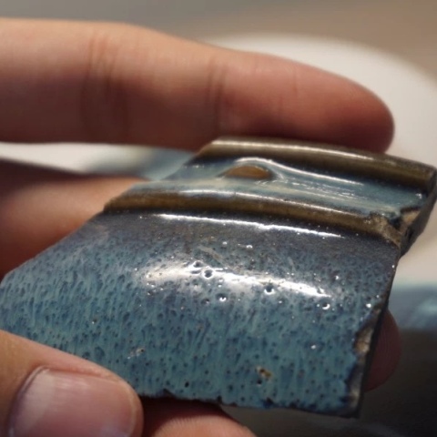 古玩陶瓷清:德化獸耳香爐拍賣,當前價格2200元