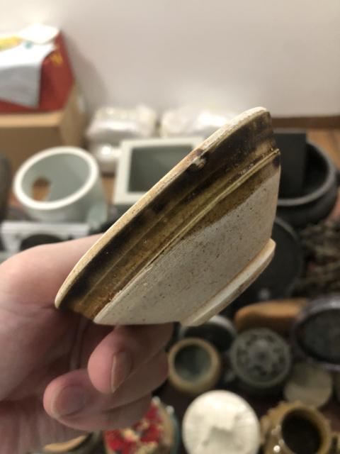 古玩陶瓷宋代褐釉盞(距今1000年)拍賣,當前價格999元