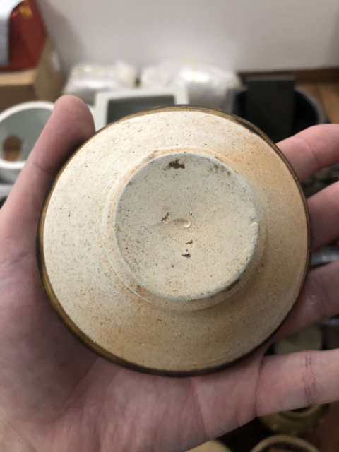 古玩陶瓷宋代褐釉盞(距今1000年)拍賣,當前價格999元