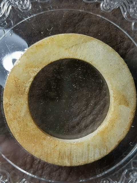 古玩雜項高古評級玉環(huán)玉佩一對拍賣，當前價格999元