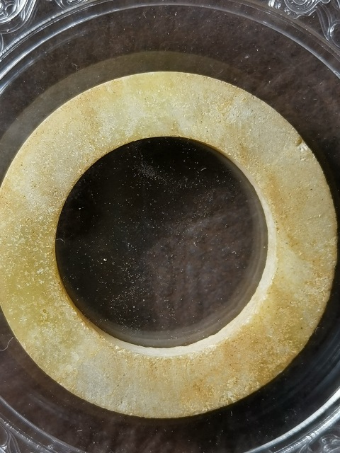 古玩雜項高古評級玉環(huán)玉佩一對拍賣，當前價格999元