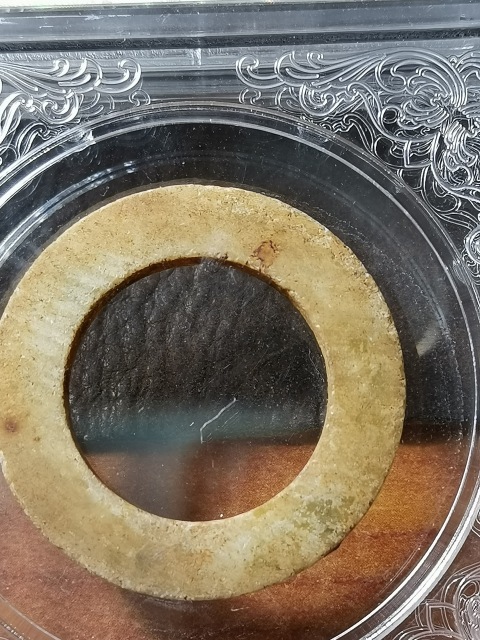 古玩雜項高古評級玉環(huán)玉佩一對拍賣，當前價格999元