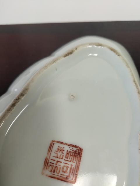 古玩陶瓷粉彩仕女紋海棠形盤拍賣,當前價格269元
