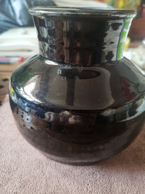 古玩陶瓷清代早期，黑釉罐拍賣，當前價格888元
