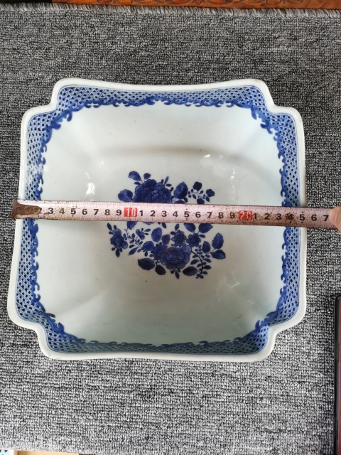 古玩陶瓷【乾隆精品】清乾隆四方倭角四方升斗拍賣，當前價格11900元