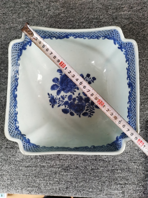 古玩陶瓷【乾隆精品】清乾隆四方倭角四方升斗拍賣，當前價格11900元
