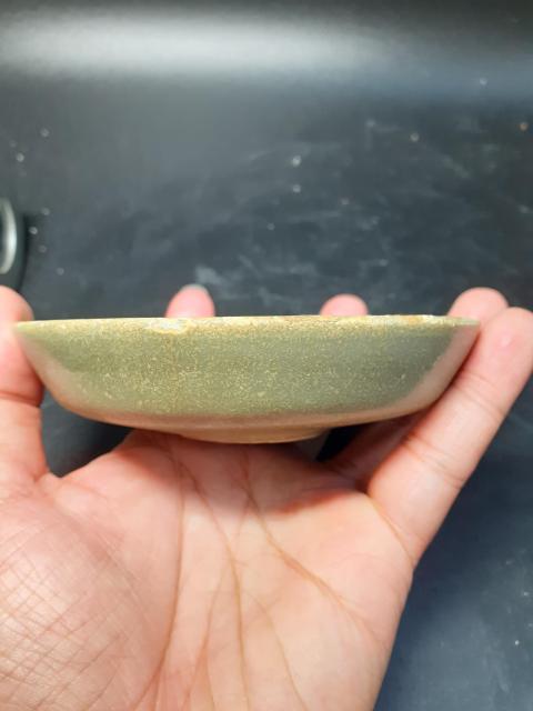 古玩陶瓷宋代?龍泉窯青釉刻劃花洗拍賣,當前價格2000元